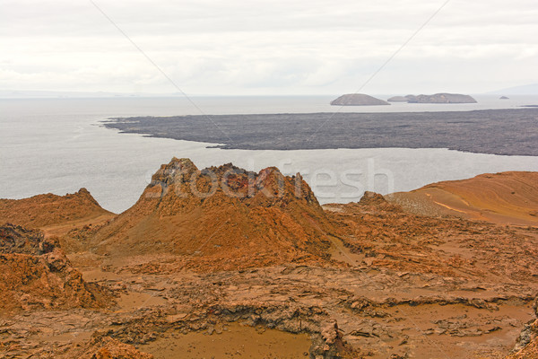 Spatter Cone on a Volcanic Island Stock photo © wildnerdpix