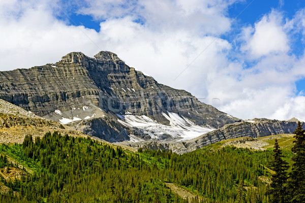 Rejtett gleccser csúcs passz természet panoráma Stock fotó © wildnerdpix