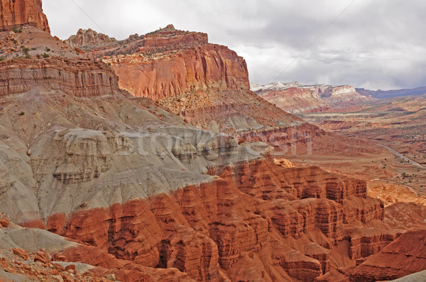 Dramatic Cliffs in the American West Stock photo © wildnerdpix