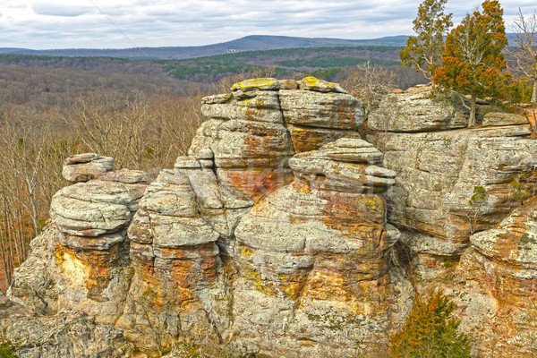 Colorful Rocks in the Wilderness Stock photo © wildnerdpix