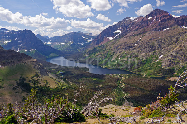 Mountain valley from the Peaks Stock photo © wildnerdpix