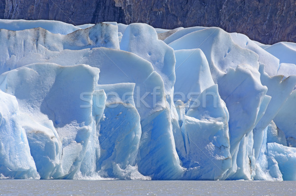 Blue Ice on a Sunny Day Stock photo © wildnerdpix