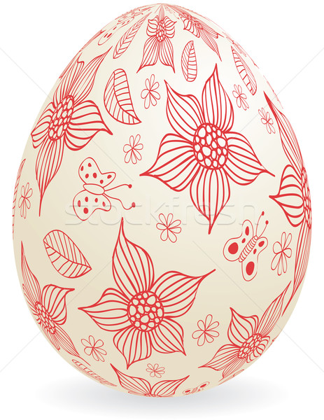 Floreale easter egg globale colori foglia religione Foto d'archivio © wingedcats