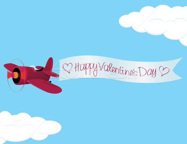 Giorno piano felice san valentino segno Foto d'archivio © wingedcats
