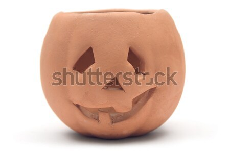 Clay Pumpkin Stock photo © winterling
