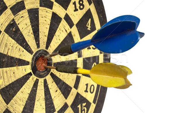 Dartboard with Clipping Path Stock photo © winterling