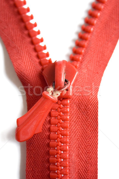 Red Zipper Stock photo © winterling