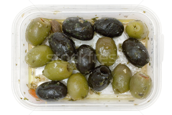 Oily Olives Stock photo © winterling