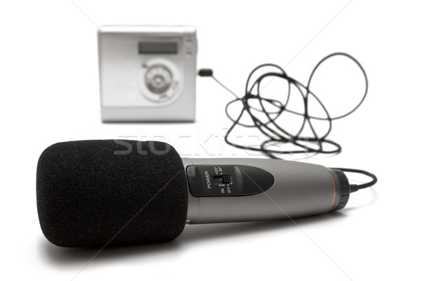 MD Recorder with Microphone Stock photo © winterling