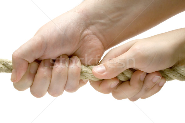 Stock photo: Pulling Together