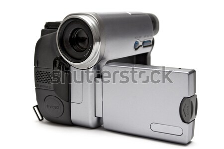 Digital Camcorder Front View Stock photo © winterling