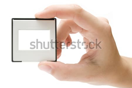 Holding a Picture Slide Stock photo © winterling