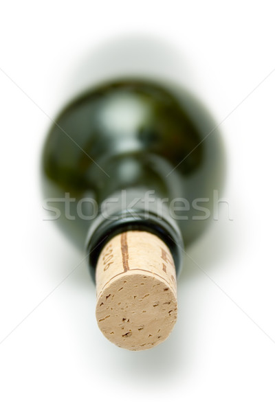 Corked Green Wine Bottle Stock photo © winterling