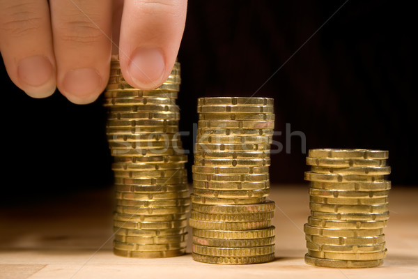 Stacking Coins Stock photo © winterling