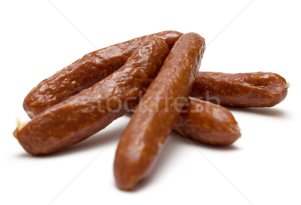 Bunch of Sausages Stock photo © winterling