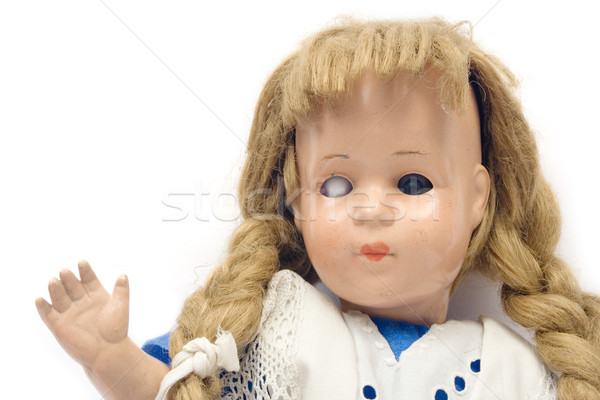 Hallo baby weird pop handen Stockfoto © winterling