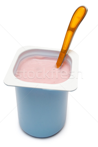 Cherry Yogurt Stock photo © winterling