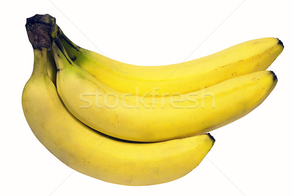 [[stock_photo]]: Bananes · isolé · blanche · fichier