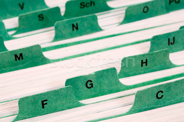 Staying Organized Stock photo © winterling