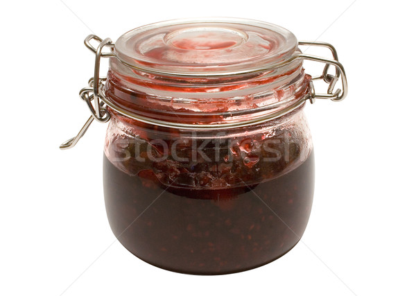 Strawberry Jam with Clipping Path Stock photo © winterling