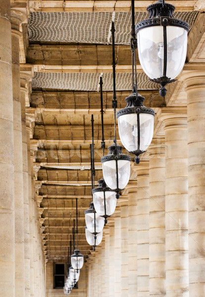 Archway with Lamps Stock photo © winterling