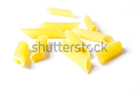 étel tészta szakács eszik ebéd citromsárga Stock fotó © wisiel