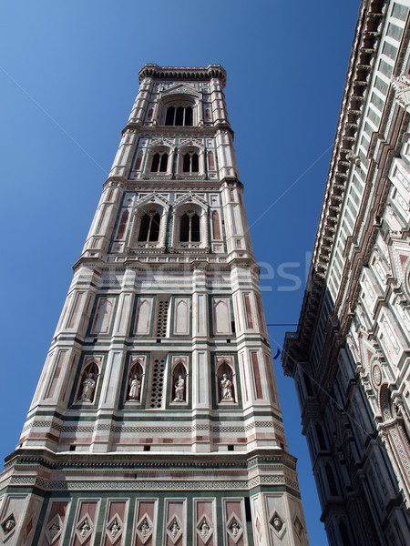 View of theGiotto's bell tower - Florence Stock photo © wjarek