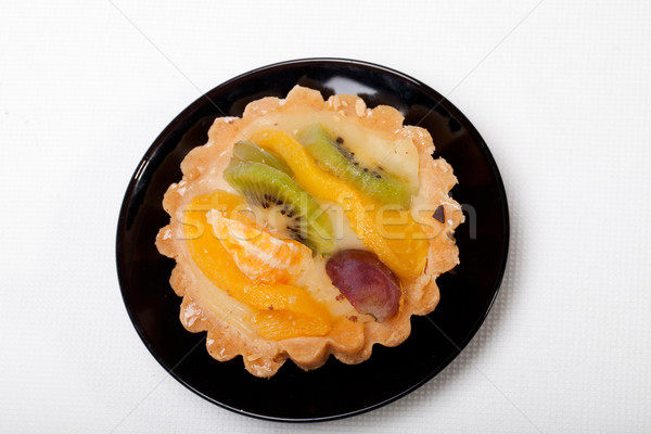 sweet cake with fruits Stock photo © wjarek