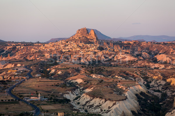 The sunrise over Cappadocia. Turkey Stock photo © wjarek