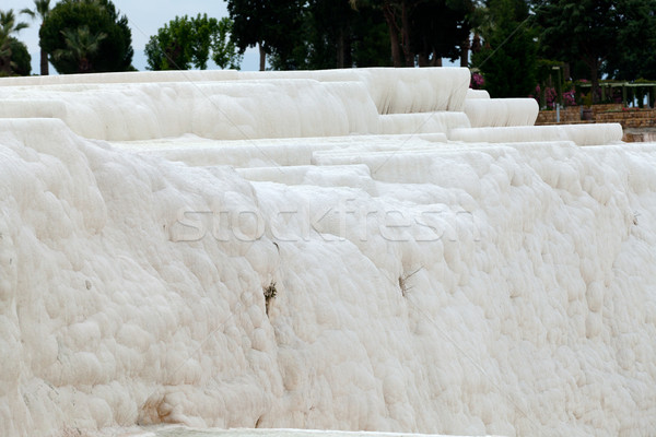 Travertine pools and terraces in Pamukkale Turkey  Stock photo © wjarek