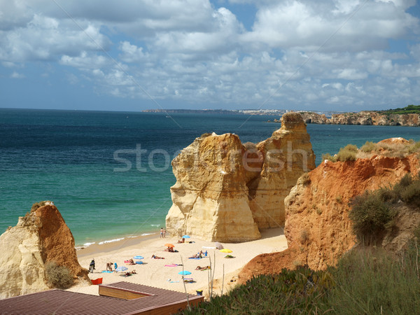 Idyllique plage région eau nature [[stock_photo]] © wjarek