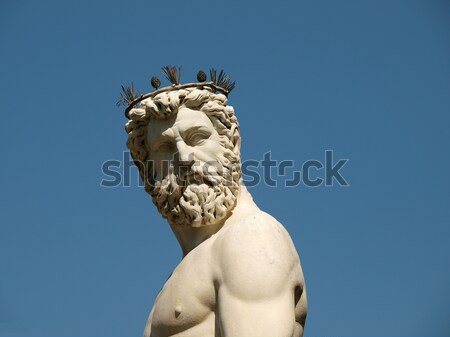 Fountain of Neptune in the Piazza della Signoria, Florence Stock photo © wjarek