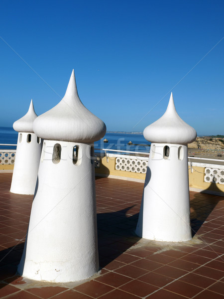 Stock photo: Fairy Chimneys on the terrace