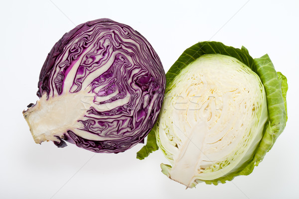 White and Red  Cabbage  Stock photo © wjarek