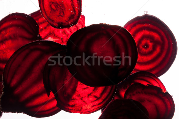 Greggio acqua alimentare sfondo rosso Foto d'archivio © wjarek