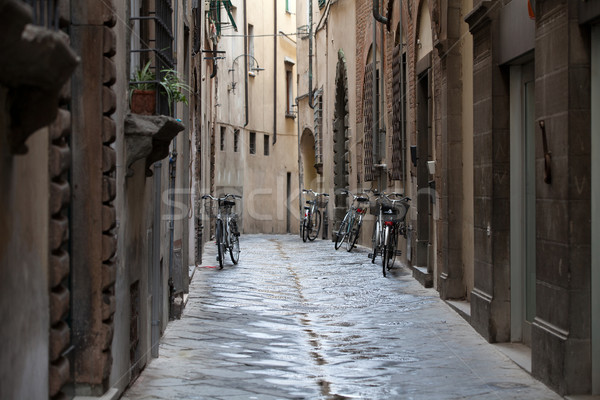 Rano toskański miasta budynku świetle podróży Zdjęcia stock © wjarek