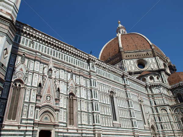 Florenţa bazilica perete artă biserică Imagine de stoc © wjarek