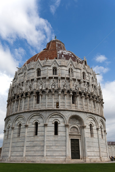 Stock photo: Pisa - Baptistry of St. John in the Piazza dei Miracoli