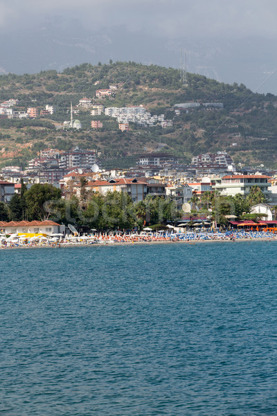 Alanya - the beach of Aladdin .  Alanya is one of most popular seaside resorts in Turkey Stock photo © wjarek