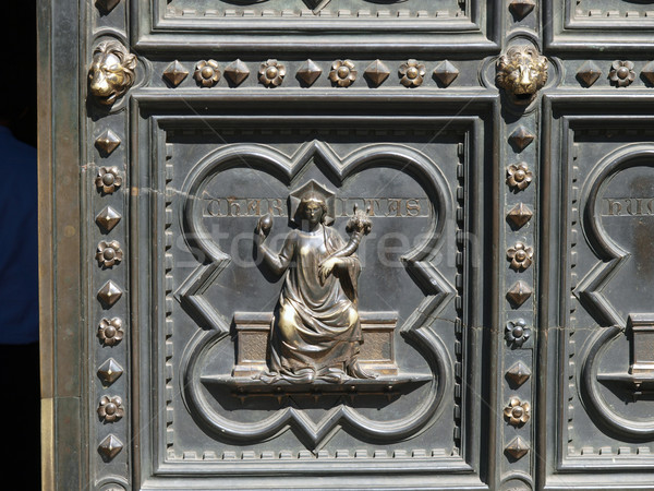 Florence - Baptistery Stock photo © wjarek