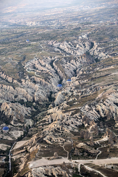 The sunrise over Cappadocia. Turkey Stock photo © wjarek