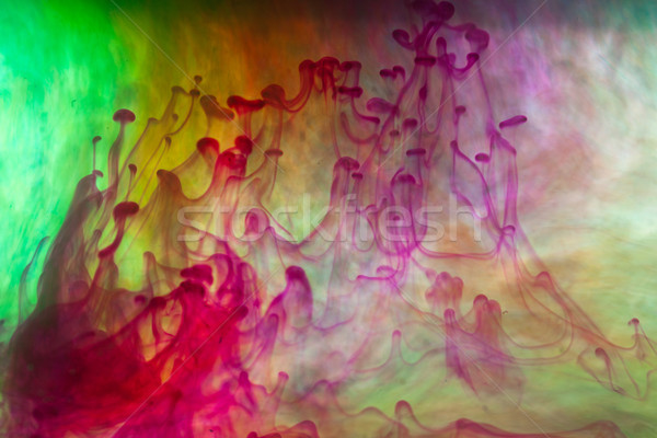 Abstrakten Feuer Design Energie Farbe Tapete Stock foto © wjarek