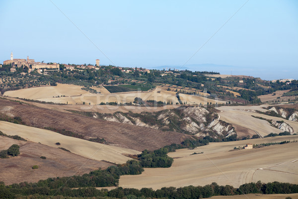 Stock photo: The hills around Pienza and Monticchiello  Tuscany, Italy.