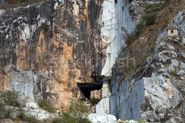 大理石 アルプス山脈 トスカーナ イタリア 建設 風景 ストックフォト © wjarek