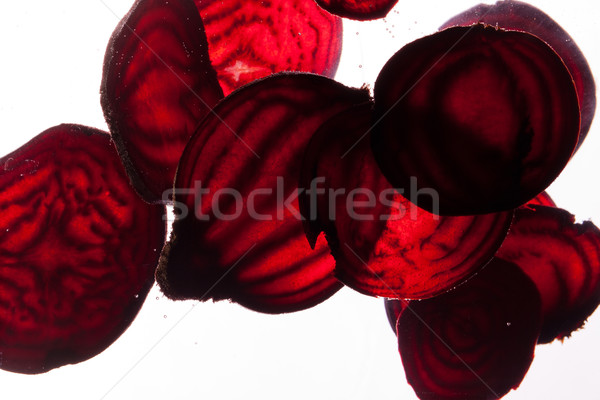 Greggio acqua alimentare sfondo rosso Foto d'archivio © wjarek