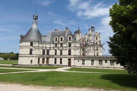 The royal Castle of Chambord in Cher Valley, France Stock photo © wjarek