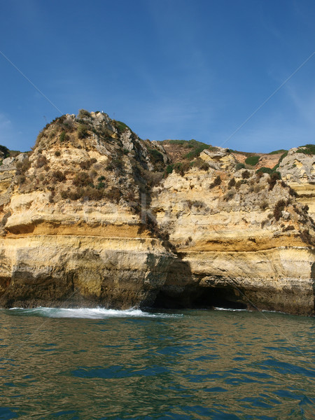 Stock photo:  Alagarve coast between Lagos and the Cap Vincent