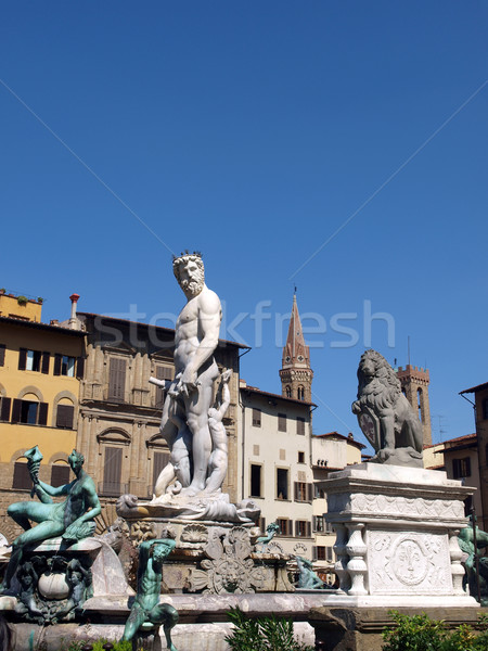 Fountain of Neptune Stock photo © wjarek