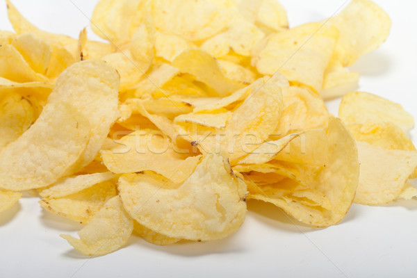 potato chips isolated on white background  Stock photo © wjarek