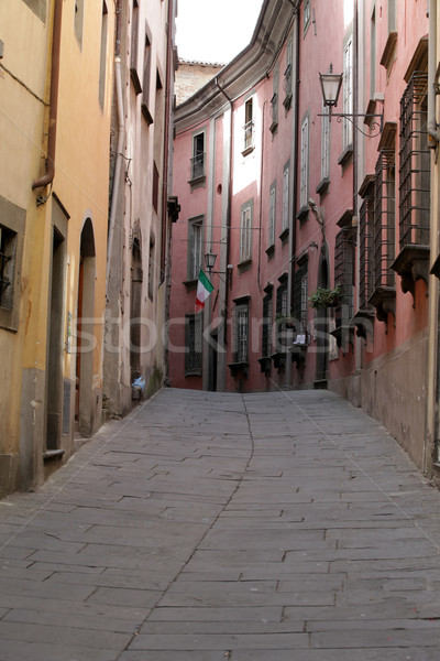 Stock photo: Morning in the Tuscan town